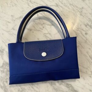 Longchamp top handle tote